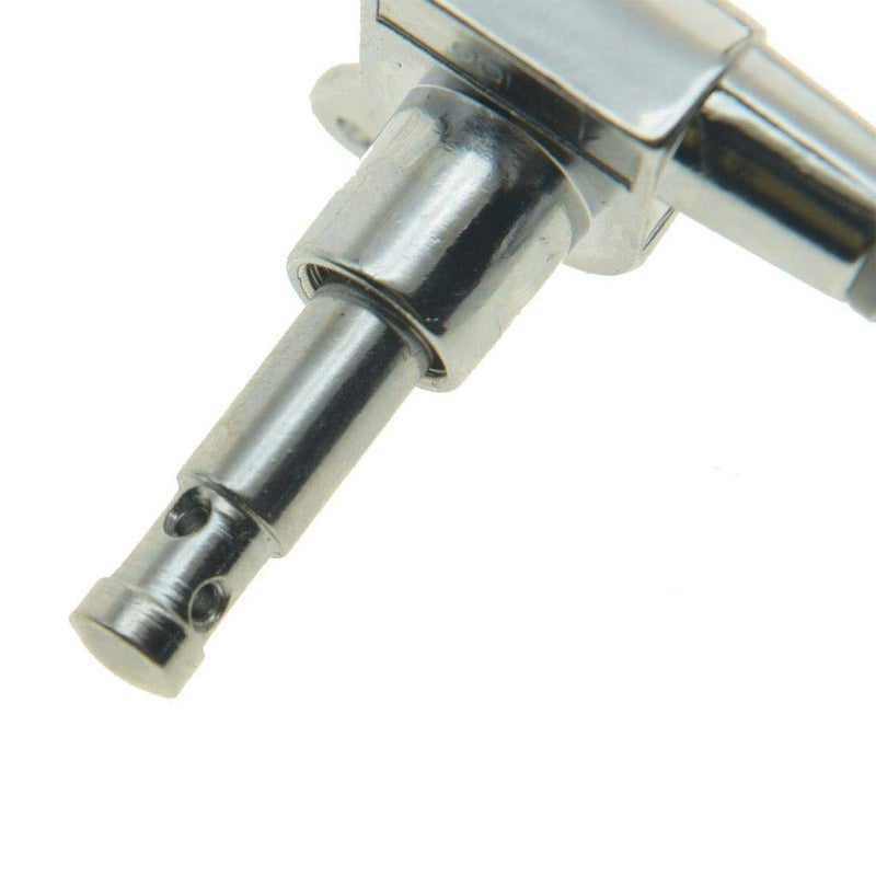 Wilkinson 3x3 Chrome E-Z Post Guitar Tuners E-Z-LOK Guitar Tuning Keys Machine Heads for Acoustic Guitars - Image 3